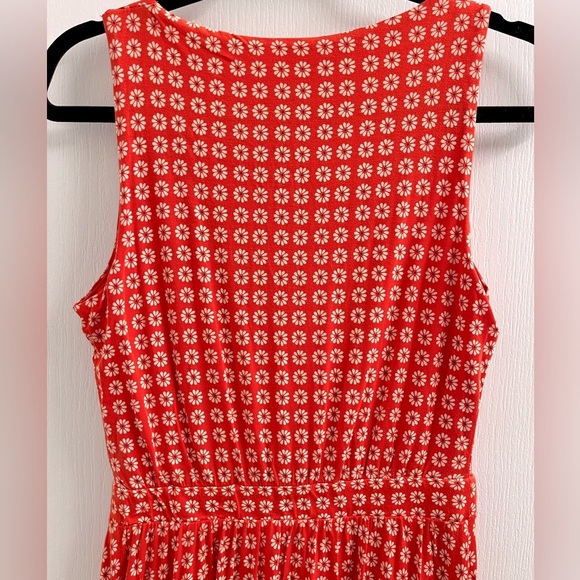 {NOT FOR SALE} Anthropologie Maeve Brianne Floral Jersey Midi Dress Size S - Picture 8 of 13